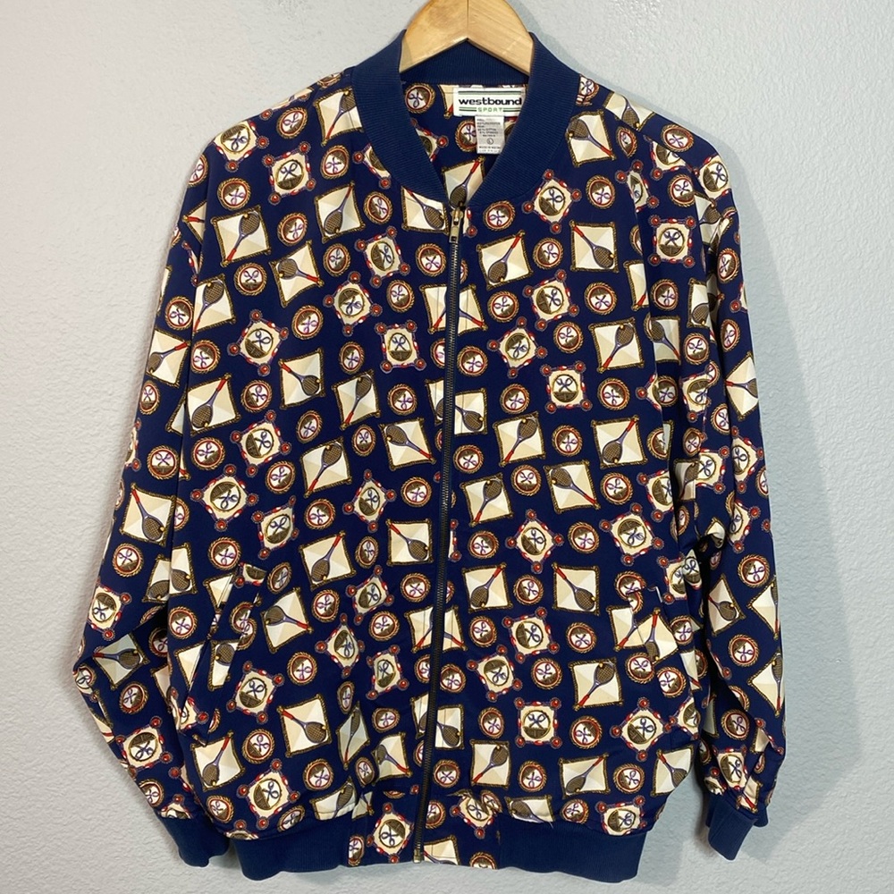 Vintage 90's Westbound Tennis‎ Club Jacket